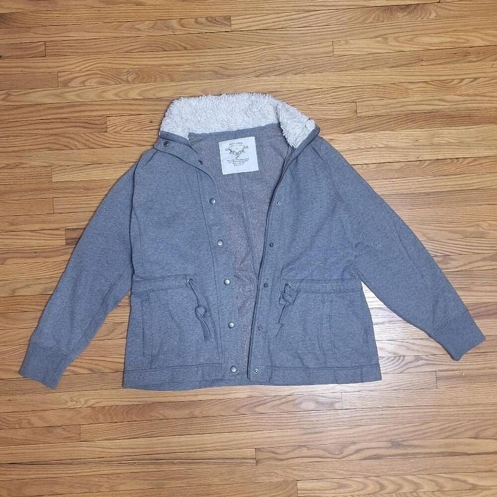Sonoma-goods-for-life Women's Grey and White Jacket